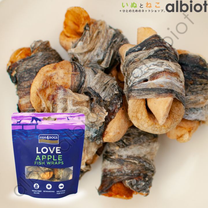 フィッシュ4ドッグ アップルラップ 90g
