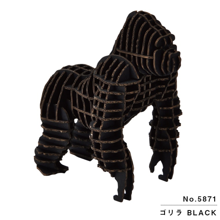 hacomo GRID ゴリラ BLACK：5871