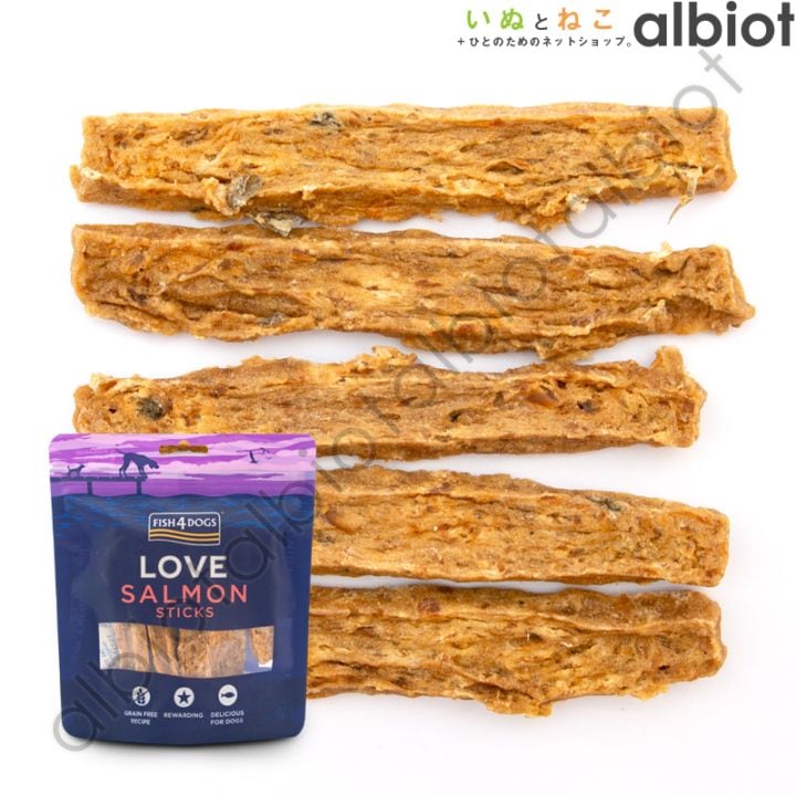 フィッシュ4ドッグ サーモンスティック 85g