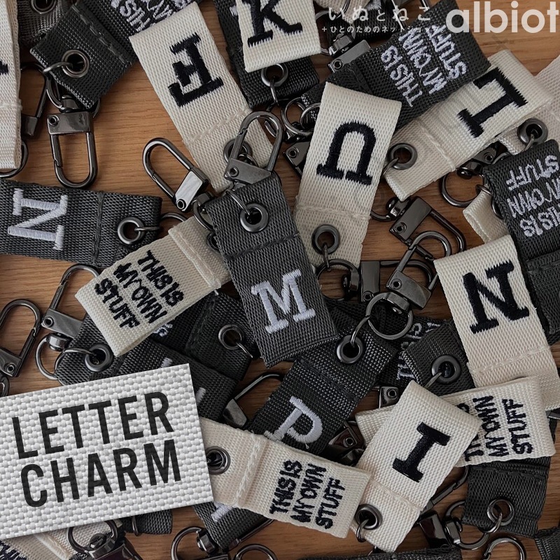 TOSSDICE（トスダイス） LETTER CHARM レターチャーム | カテゴリー別