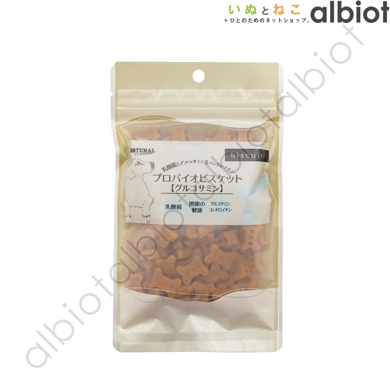 ナチュラルハーベスト プロバイオビスケット グルコサミン 80g