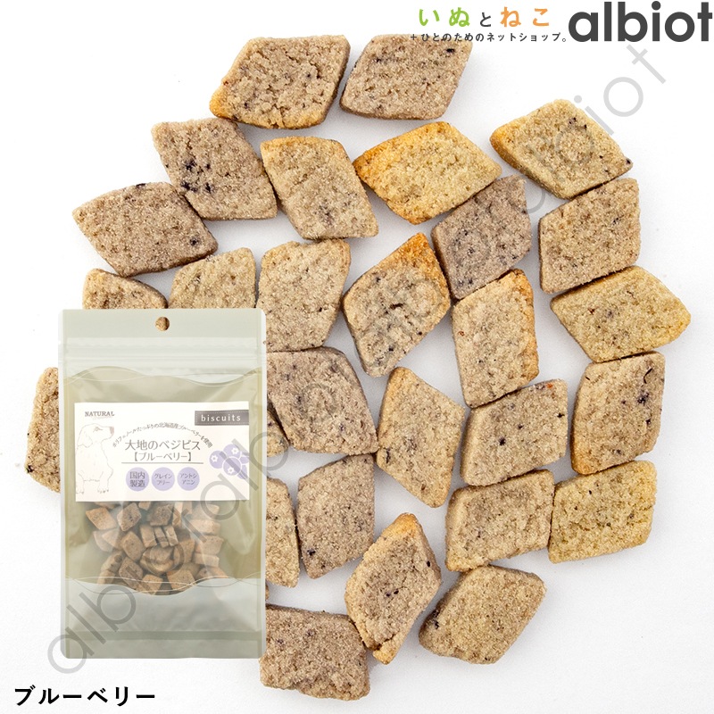 ナチュラルハーベスト 大地のベジビス ブルーベリー 45g