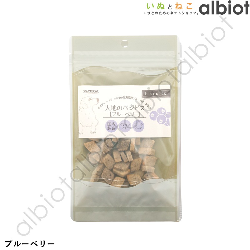 ナチュラルハーベスト 大地のベジビス ブルーベリー 45g