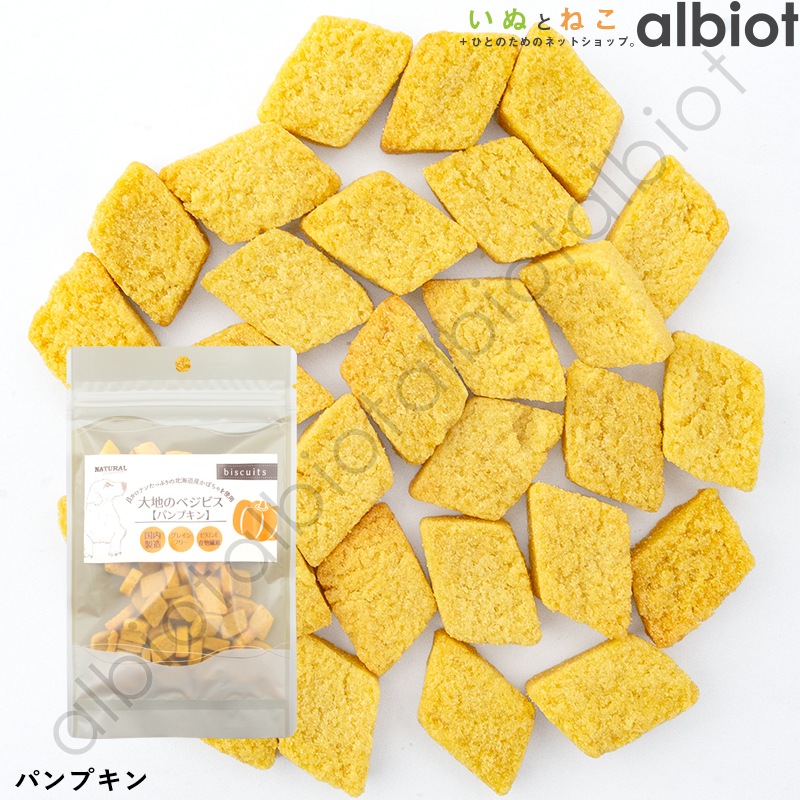 ナチュラルハーベスト 大地のベジビス パンプキン 45g