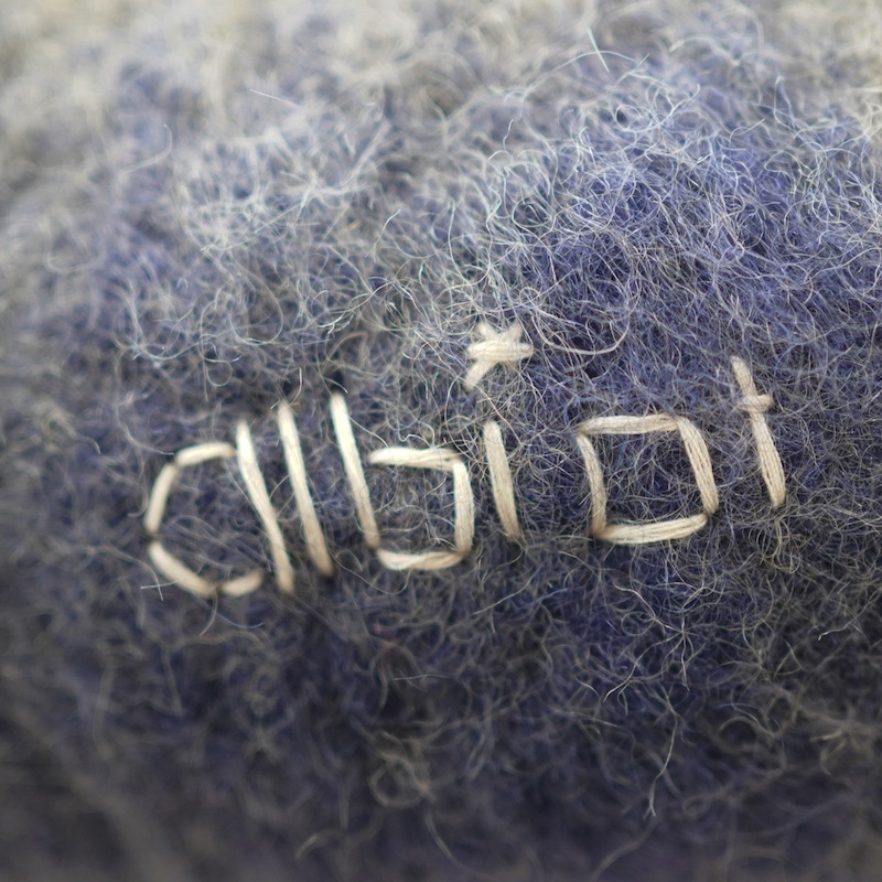 アルビオ フェルトハウス グラデーション/ネイビー