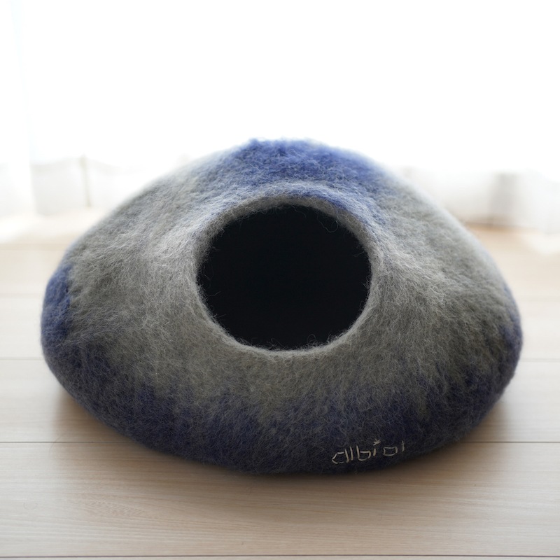 アルビオ フェルトハウス グラデーション/ネイビー