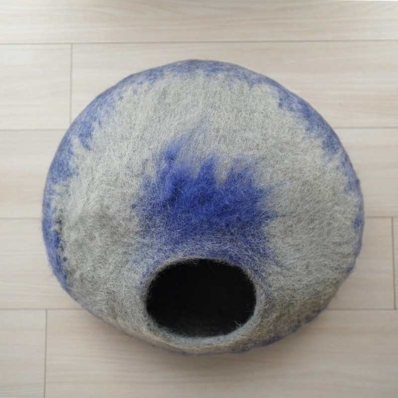 アルビオ フェルトハウス グラデーション/ネイビー