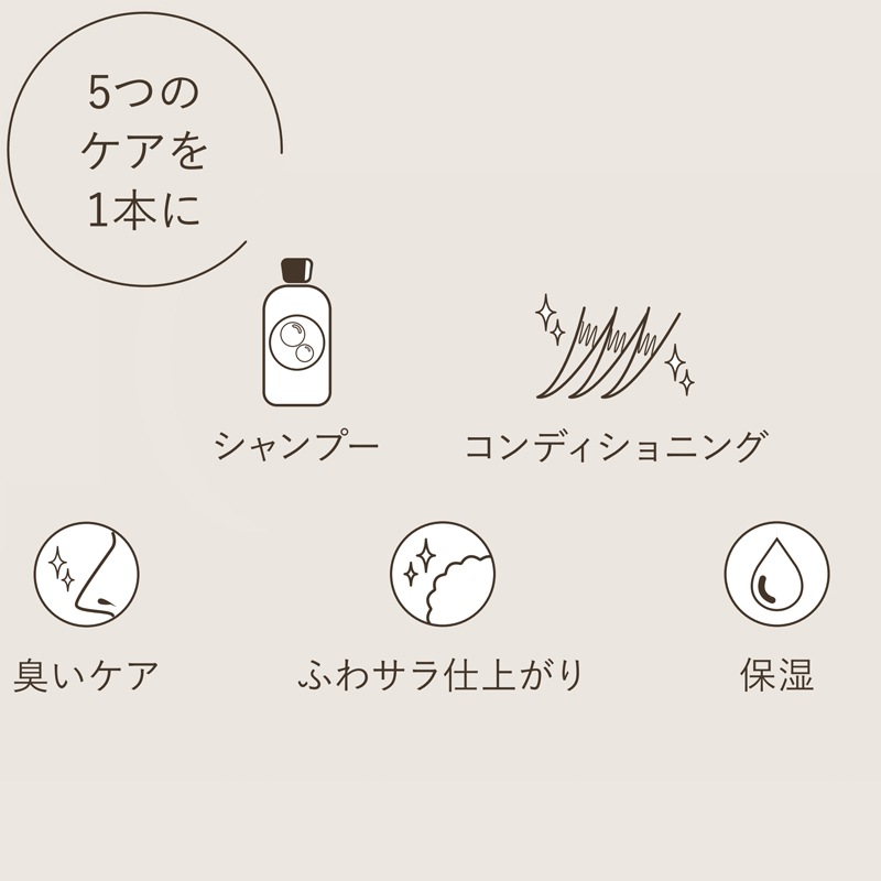 ナノウエル クレンジングシャンプー 300ml オールインワンシャンプ