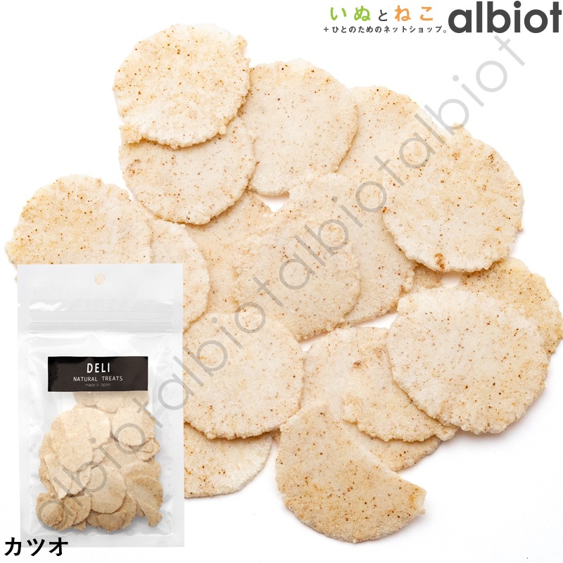 DELI デリ ベイクドちっぷす［ かつお 20g l 鶏ささみ 20g ］