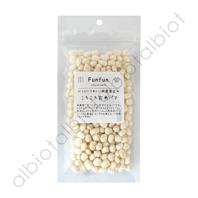 Funfun ころころ玄米パフ 35g