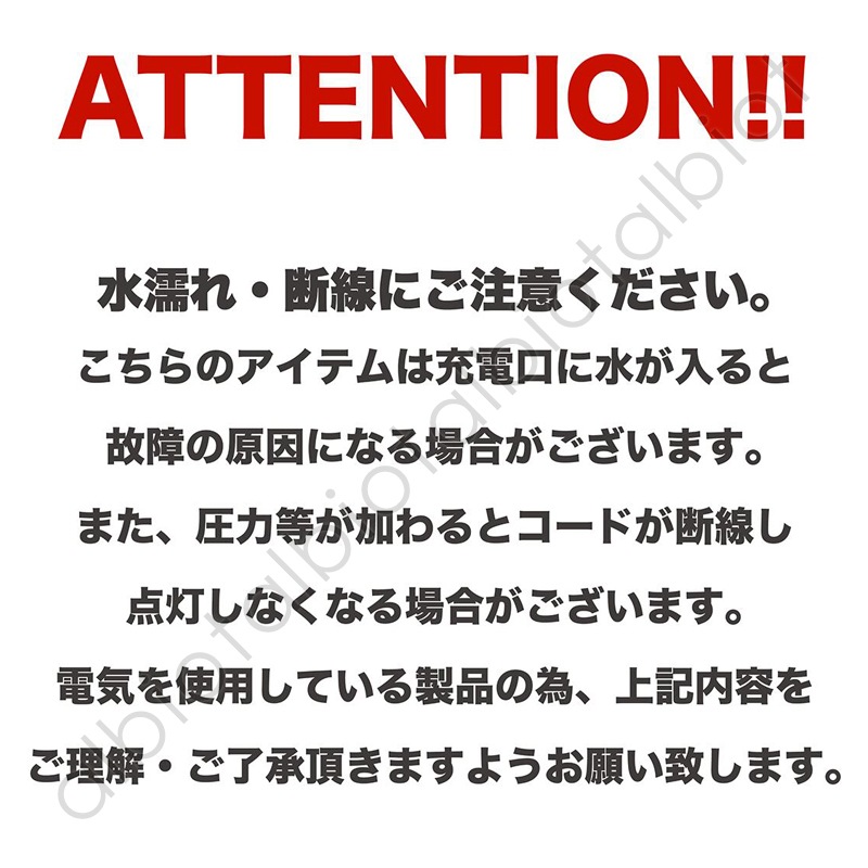 【マンダリンブラザーズ】ナイトスケープLED リーシュ リード