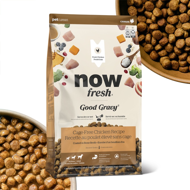 ナウフレッシュ グッドグレービー オールブリード ゲージフリーチキンレシピ [ 30g | 1.59kg ] ドッグフード