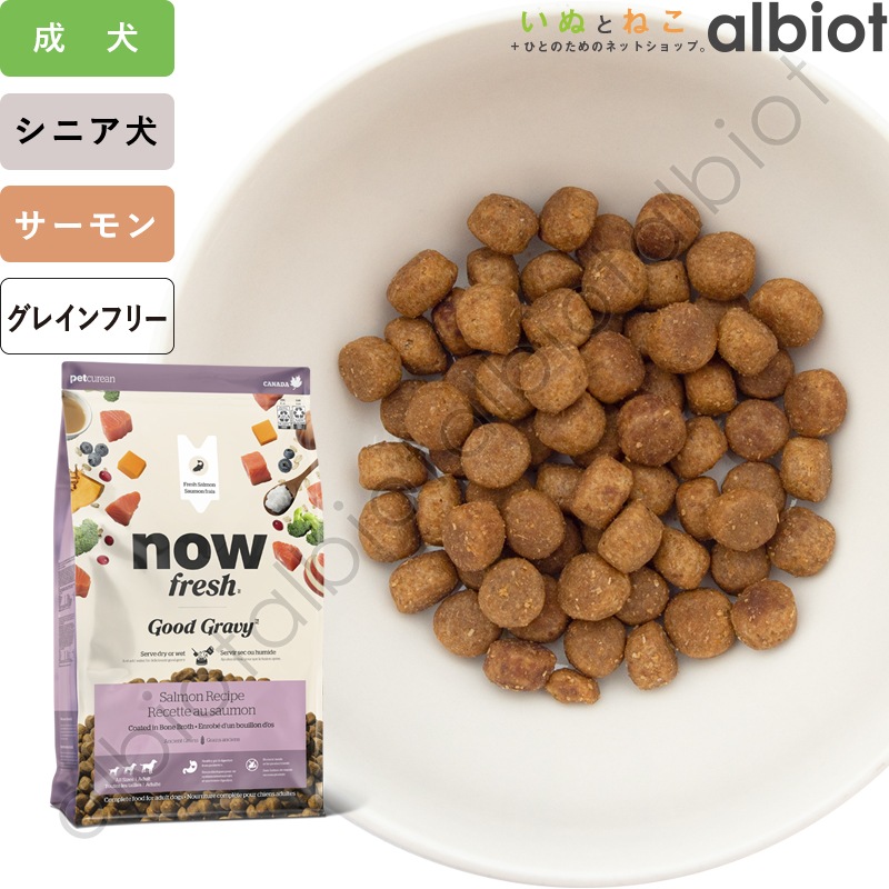 ナウフレッシュ グッドグレービー オールブリード サーモンレシピ [ 30g | 1.59kg ] ドッグフード