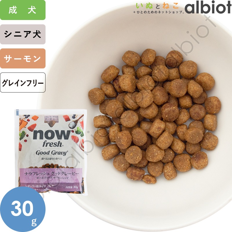 ナウフレッシュ グッドグレービー オールブリード サーモンレシピ [ 30g | 1.59kg ] ドッグフード