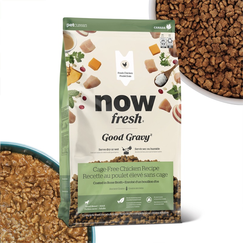 ナウフレッシュ グッドグレービー スモールブリード ゲージフリーチキンレシピ（小粒） [ 30g | 800g | 5.44kg ] ドッグフード