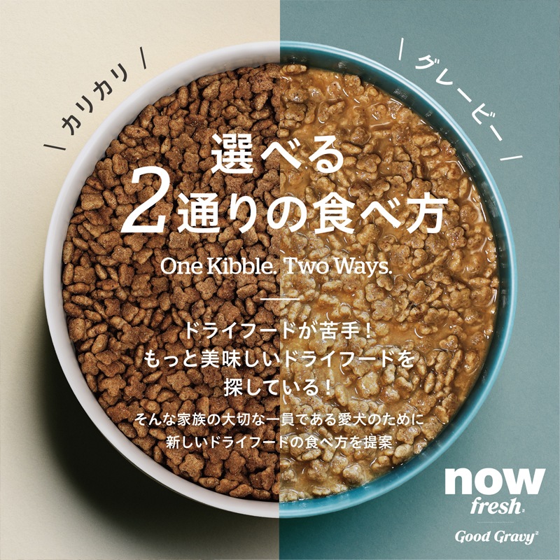 ナウフレッシュ グッドグレービー スモールブリード ゲージフリーチキンレシピ（小粒） [ 30g | 800g | 5.44kg ] ドッグフード