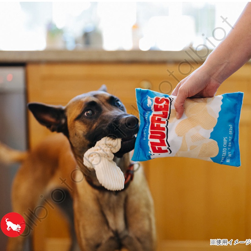 【犬のおもちゃ】ルークラン P.L.A.Y. スナックアタック ポテトチップス PY7141ASF (0817152019763)