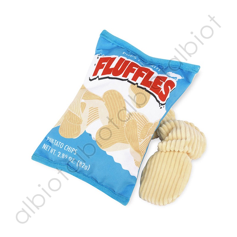 【犬のおもちゃ】ルークラン P.L.A.Y. スナックアタック ポテトチップス PY7141ASF (0817152019763)