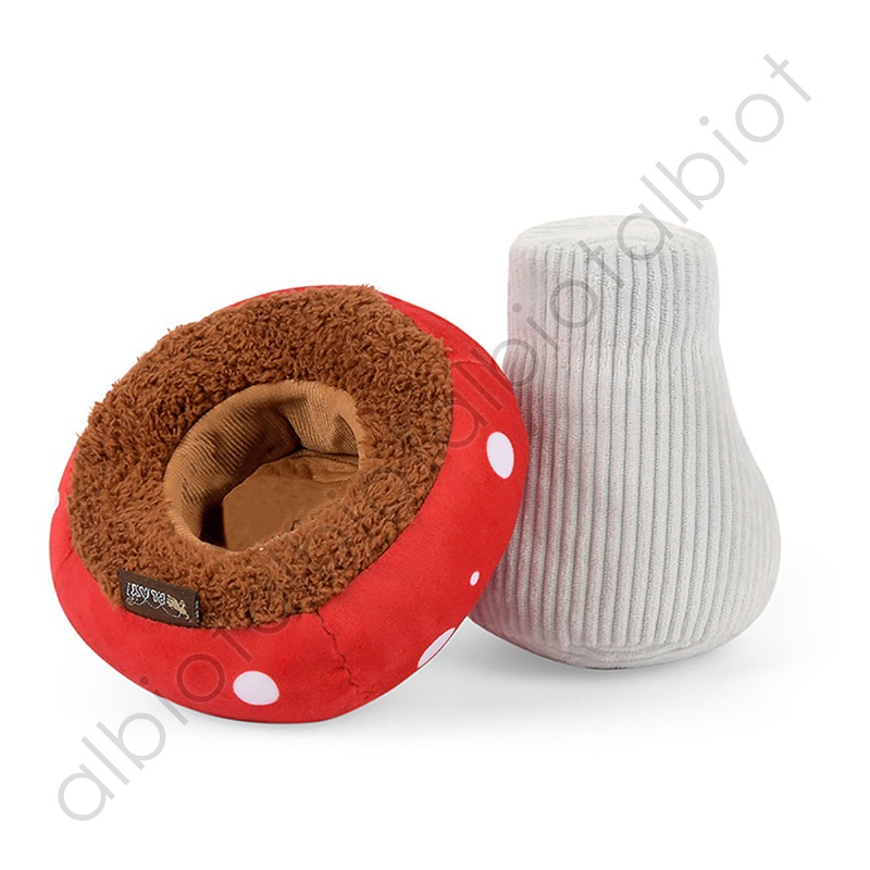 【犬のおもちゃ】ルークラン P.L.A.Y. ブルーミングバディーズ マッシュルーム  PY7137ASF (0817152019688)