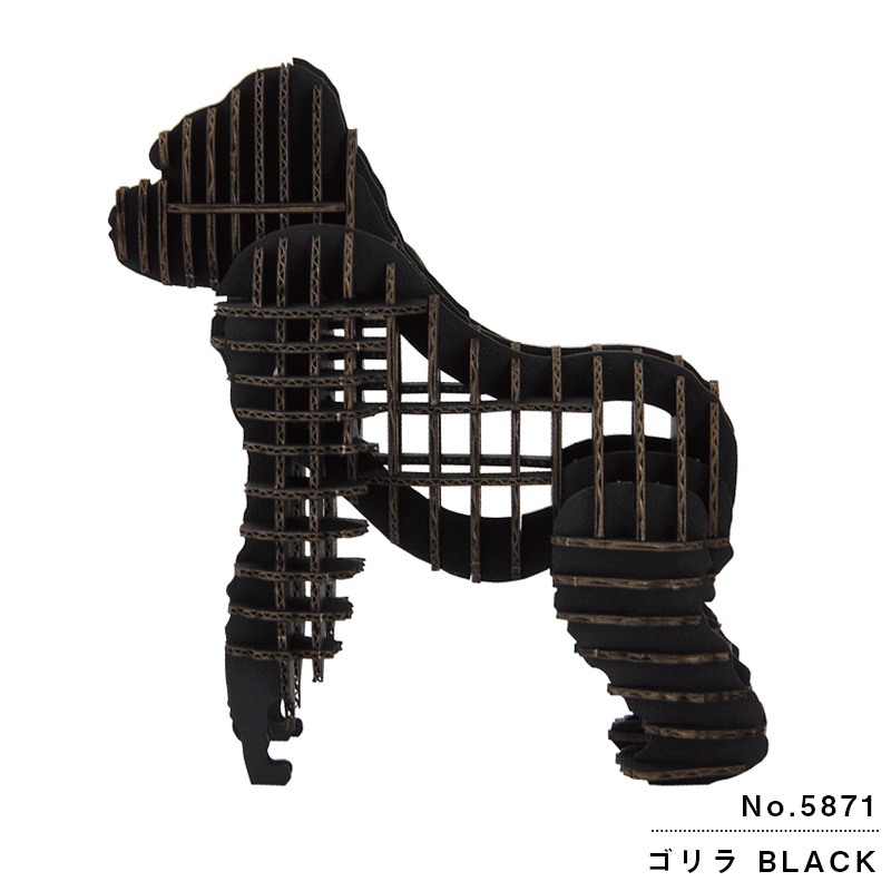 hacomo GRID ゴリラ BLACK:5871