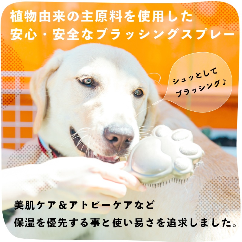 Qcompany Natural ARMOR ブラッシングスプレー 柿澁 150ml