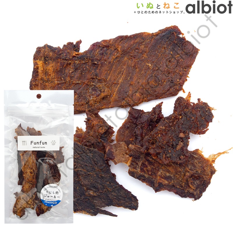 Funfun くじら肉 [ジャーキー 40g/キューブ 35g]