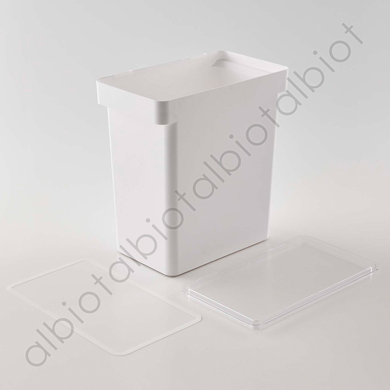 tower 密閉ペットフードストッカー タワー 12kg [ホワイト]  5617 計量カップ付