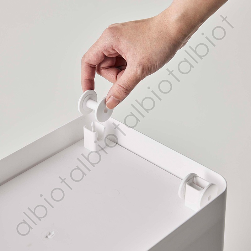 tower 密閉ペットフードストッカー タワー 12kg [ホワイト]  5617 計量カップ付