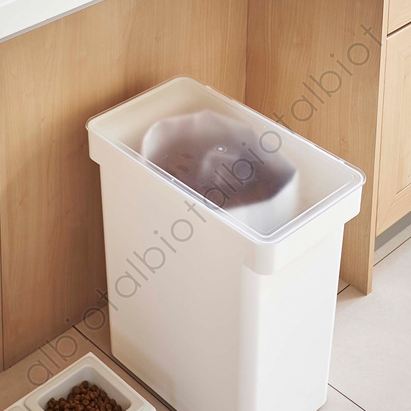 tower 密閉ペットフードストッカー タワー 12kg [ホワイト]  5617 計量カップ付