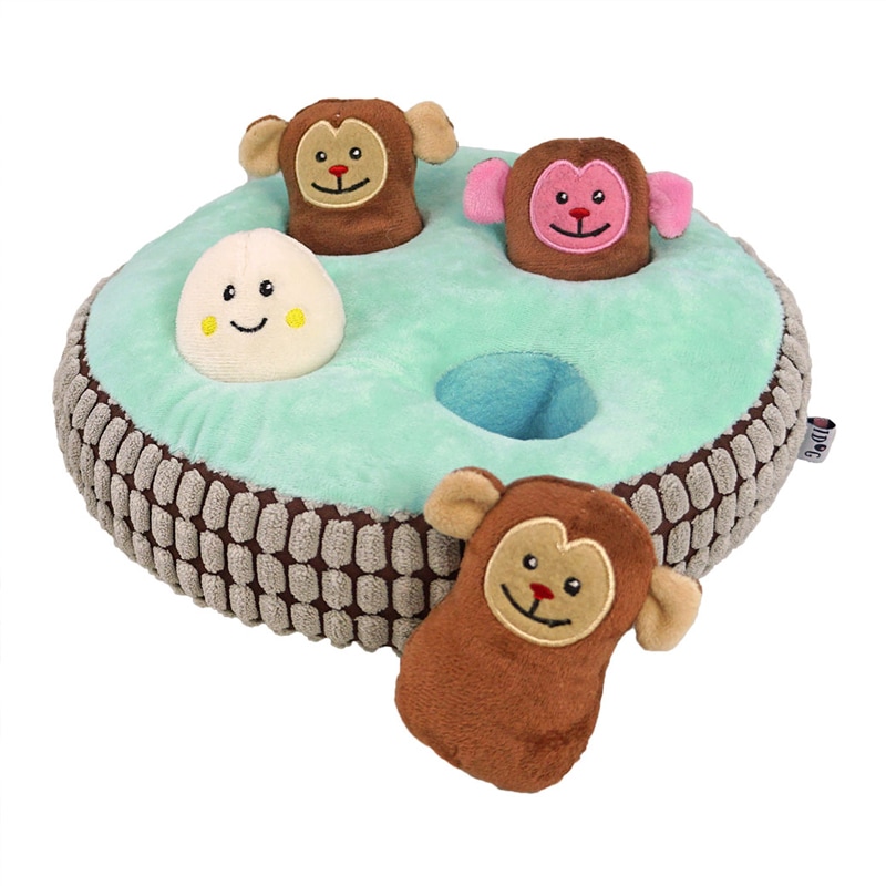 【犬のおもちゃ】iDog 知育おもちゃ 温泉おさる (16984)