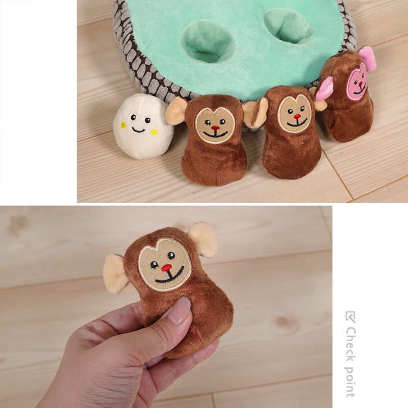 【犬のおもちゃ】iDog 知育おもちゃ 温泉おさる (16984)