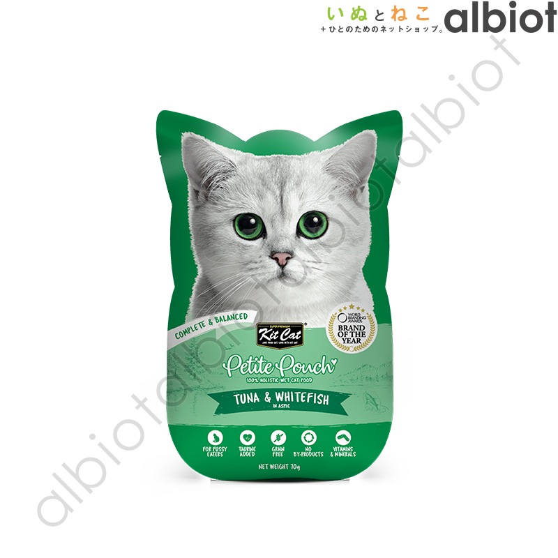 KitCat キットキャット プティパウチ ツナ＆白身魚 70g [7137]