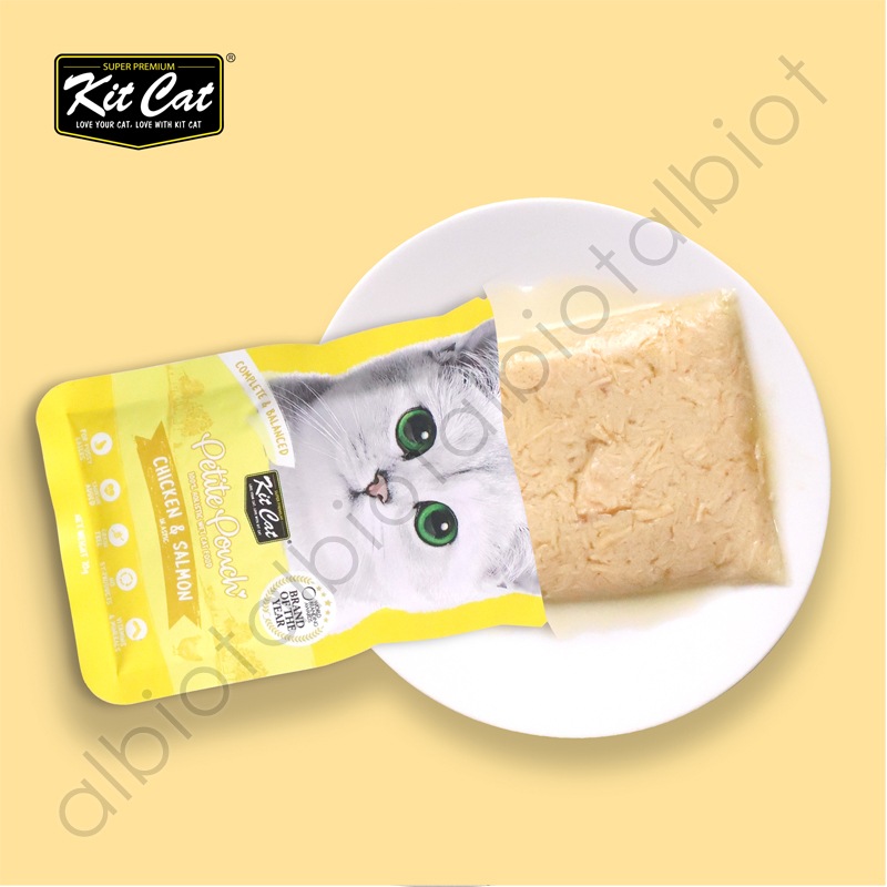 KitCat キットキャット プティパウチ チキン＆サーモン 70g [7106]