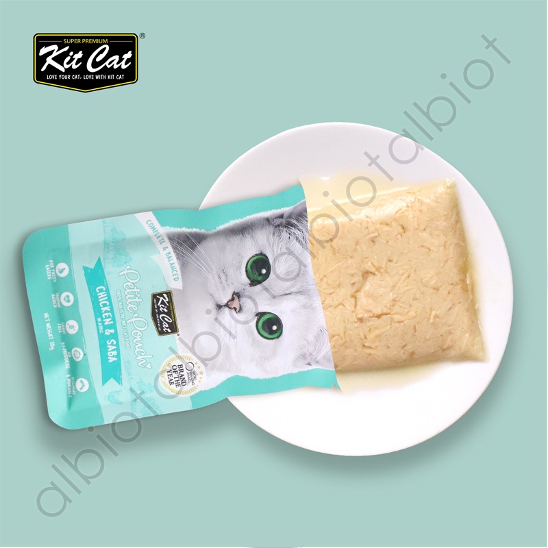 KitCat キットキャット プティパウチ チキン＆サバ 70g [7069]