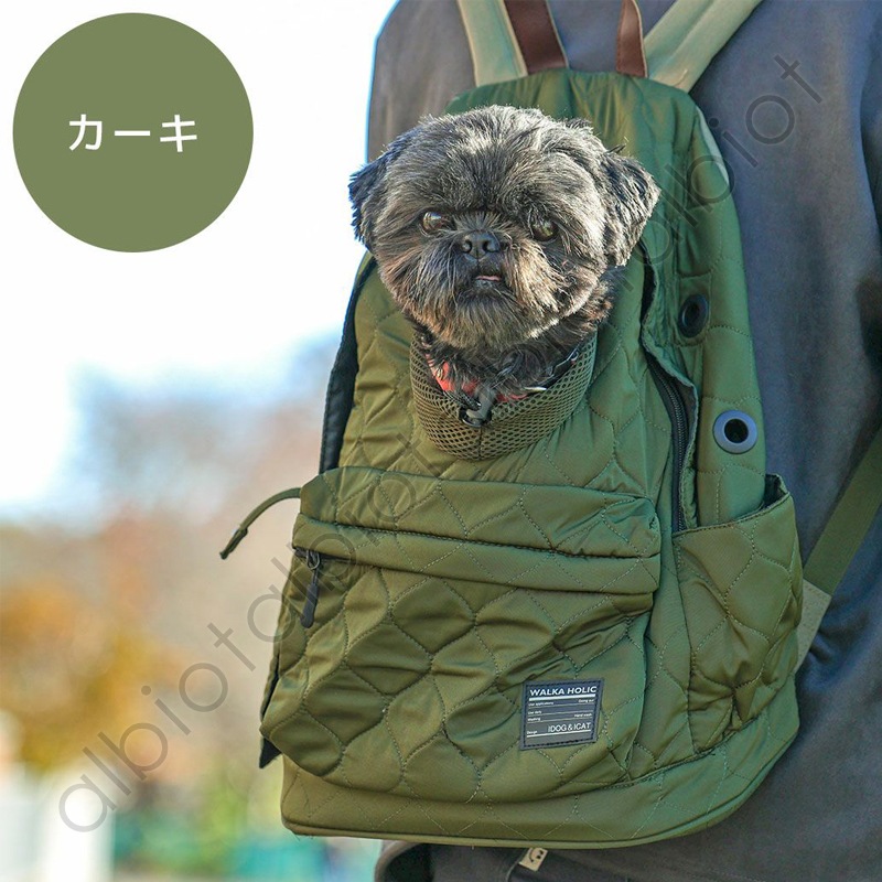 WALKA HOLIC オープンフェイスバックパック キルティング