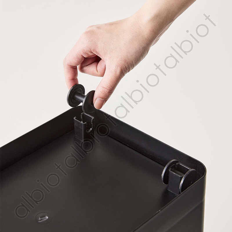 tower 密閉ペットフードストッカー タワー 12kg [ブラック]  5618 計量カップ付