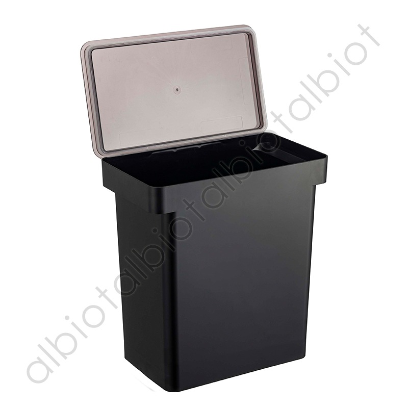 tower 密閉ペットフードストッカー タワー 12kg [ブラック]  5618 計量カップ付