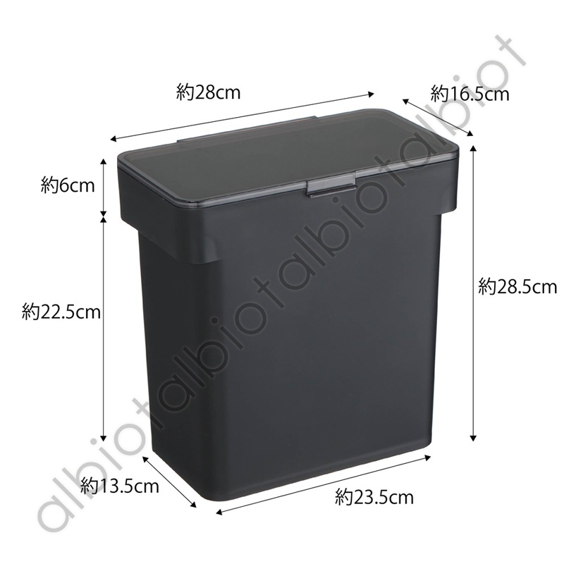 tower 密閉ペットフードストッカー タワー 3kg [ブラック] 5614 計量カップ付