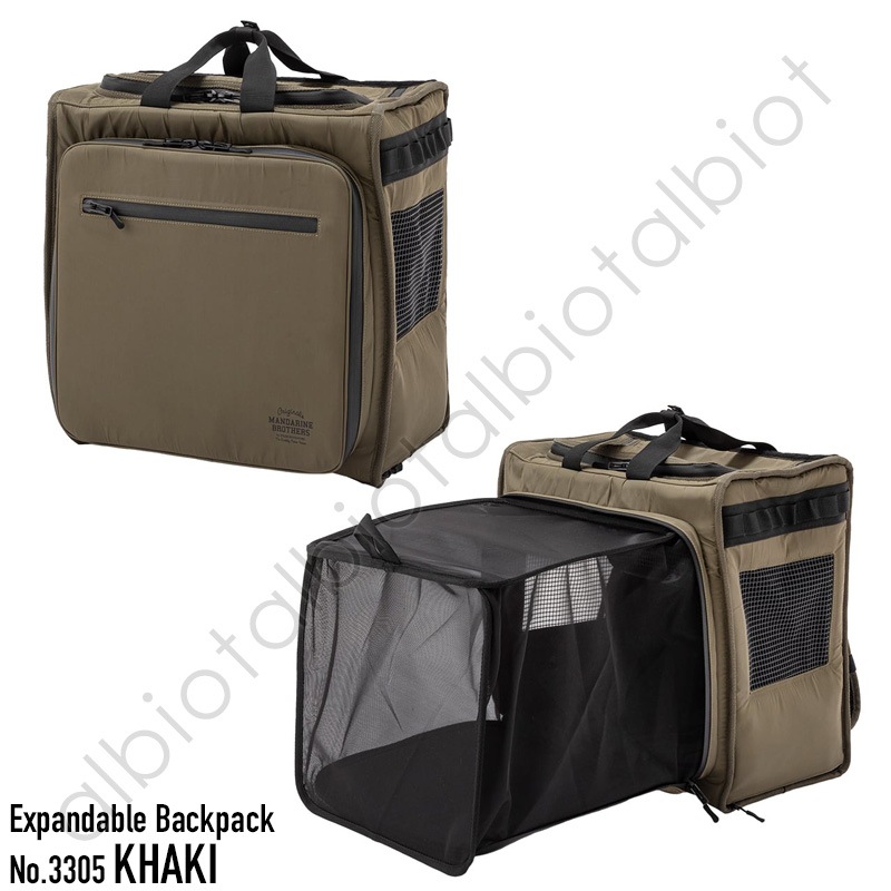 MANTASTIC BROTHERS エクスパンダブルバックパック マンダリンブラザーズ】エクスパンダブルバックパック