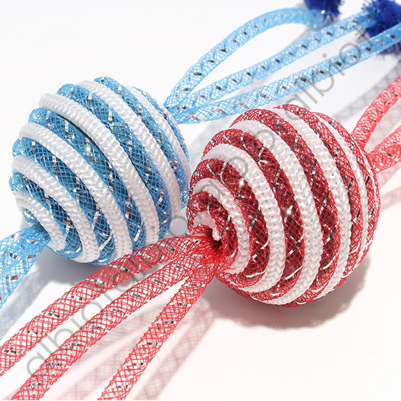 【猫のおもちゃ】 ルークラン ループ ファニーズ キャンディーリボン ２個セット