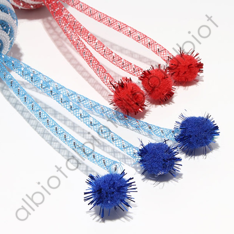 【猫のおもちゃ】 ルークラン ループ ファニーズ キャンディーリボン ２個セット