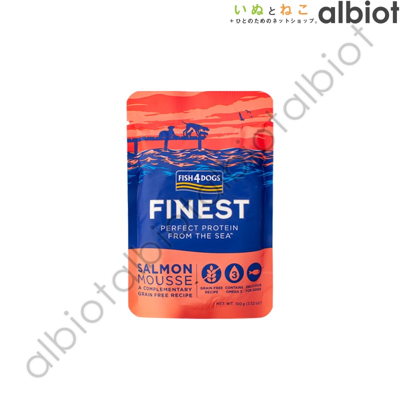 フィッシュ4ドッグ サーモンムース 100g