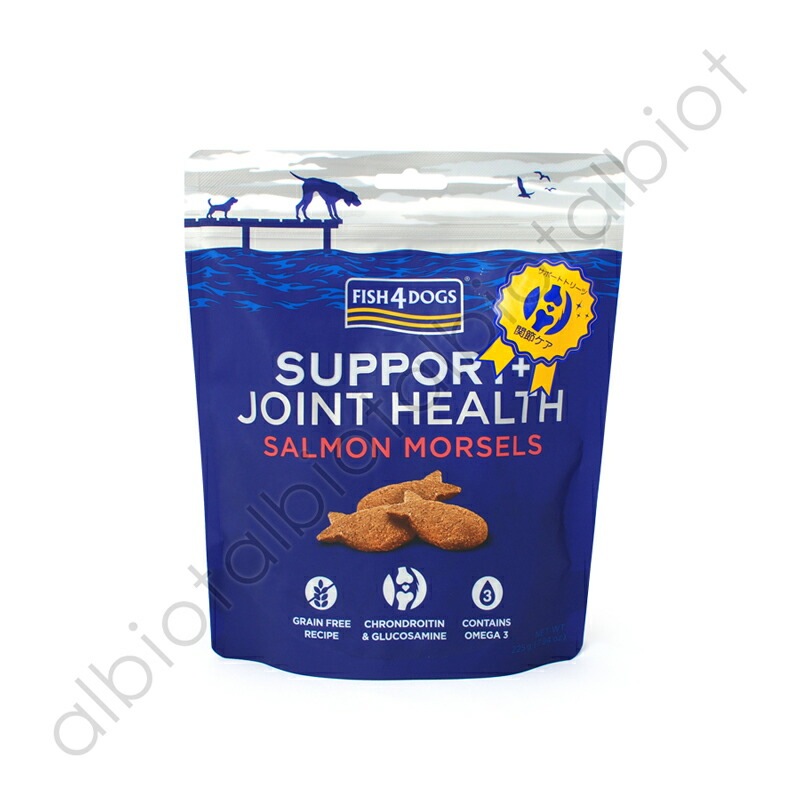 フィッシュ4ドッグ サポートトリーツ 関節ケア 225g