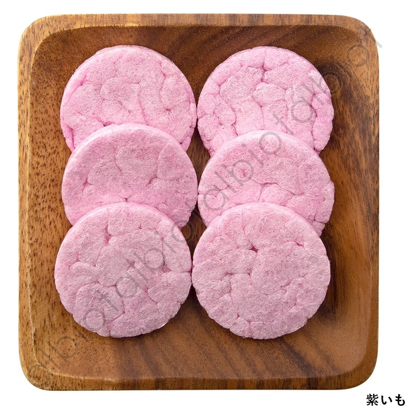 ナチュラルハーベスト パフクラッカー 50g ［ 紫いも | ささみ | まるごと小魚 ］