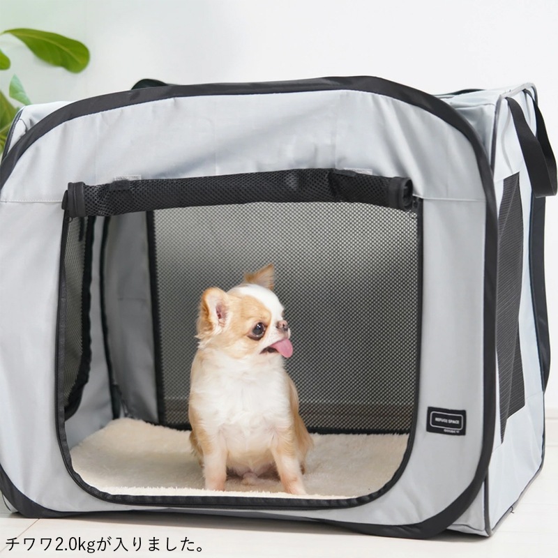 REFUGE SPACE 防水・撥水ソフトケージ 防災用持ち出しバッグ付き|レギュラー (No.17997)