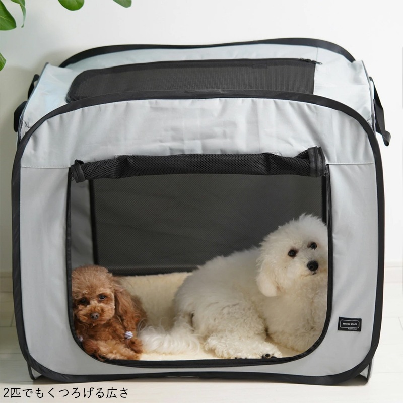 REFUGE SPACE 防水・撥水ソフトケージ 防災用持ち出しバッグ付き|ワイドハイ (No.17998)