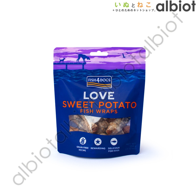 フィッシュ4ドッグ スウィートポテトラップ 90g