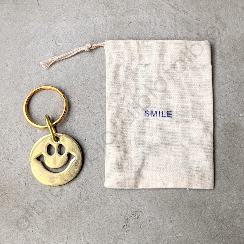 TOSSDICE（トスダイス） BRASS LETTER KEYRING ブラスレターキーリング