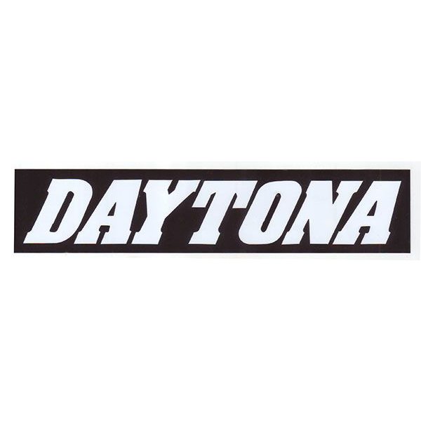 DAYTONA ステッカー FKG-157 DAYTONA ホワイト 抜き文字タイプ