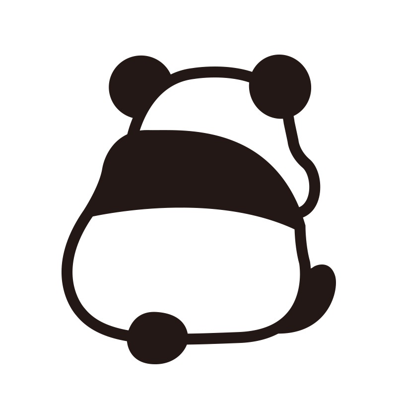 車用 うしろ姿ブラザーズ ステッカー パンダ ぱんだ かわいい 通販